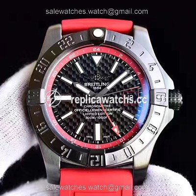 Replica Breitling Avenger II GMT A3239011/BC35/433X/A20BA.1 GF Factory Black Dial Replica Breitling Avenger II GMT A3239011/BC35/433X/A20BA.1 GF Factory Black Dial