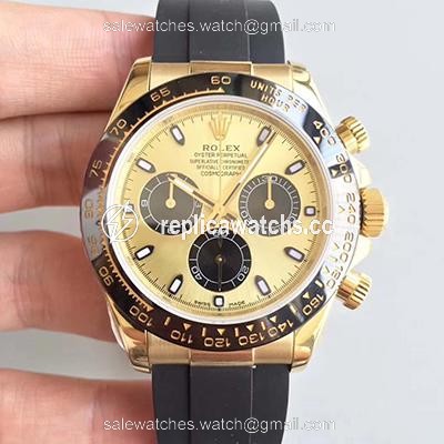 Replica Rolex Daytona Cosmograph 116518LN AR Factory Champagne Dial Replica Rolex Daytona Cosmograph 116518LN AR Factory Champagne Dial
