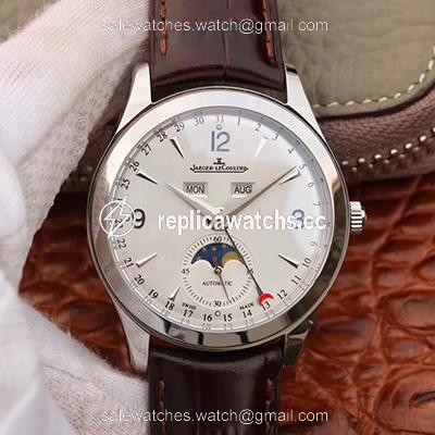 Replica Jaeger-LeCoultre Master Calendar 1558420 OM Factory Silver Dial Replica Jaeger-LeCoultre Master Calendar 1558420 OM Factory Silver Dial