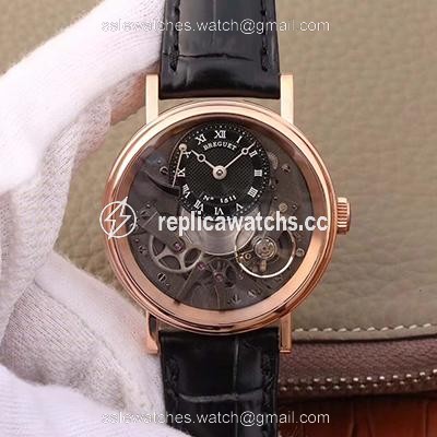 Replica Breguet Tradition 7027 7027BR/R9/9V6 Rose Gold Grey Skeleton Dial Replica Breguet Tradition 7027 7027BR/R9/9V6 Rose Gold Grey Skeleton Dial