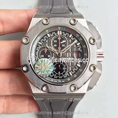 Replica Audemars Piguet Royal Oak Offshore Michael Schumacher 26568IM.OO.A004CA.01 JF Factory Anthracite Dial Replica Audemars Piguet Royal Oak Offshore Michael Schumacher 26568IM.OO.A004CA.01 JF Factory Anthracite Dial