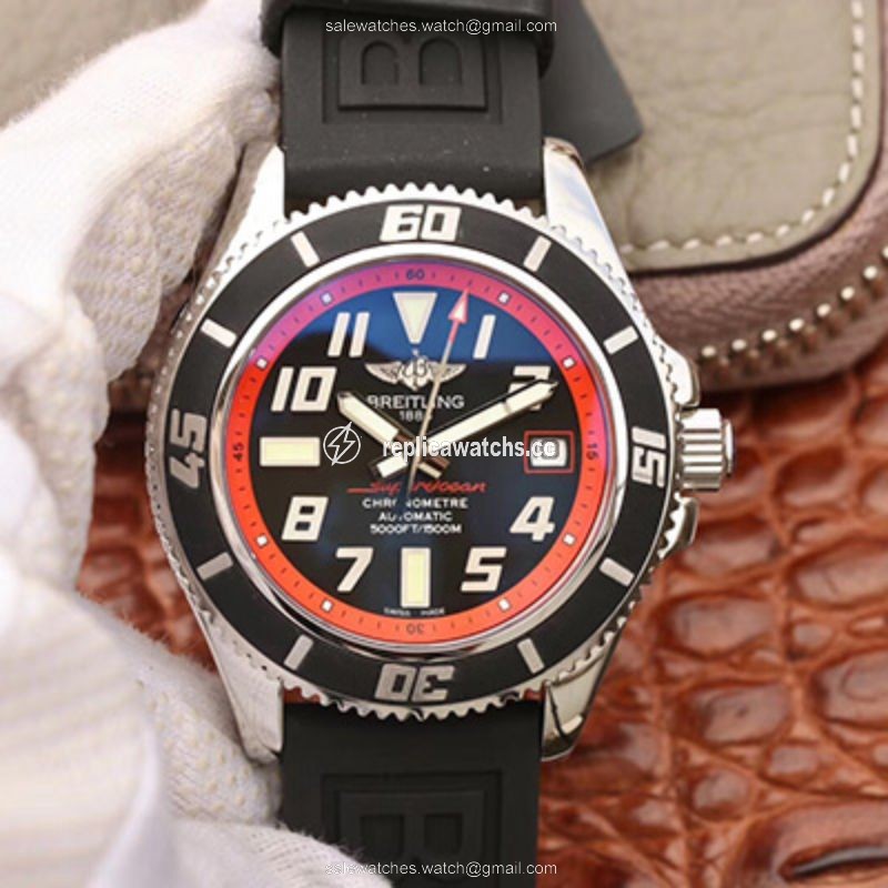 Replica Breitling Superocean 42 Abyss Red A1736402/BA31BKRD ZF Factory Black Dial Replica Breitling Superocean 42 Abyss Red A1736402/BA31BKRD ZF Factory Black Dial