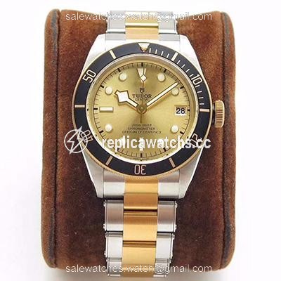 Replica Tudor Heritage Black Bay S&G M79733N-0004 ZF Factory Champagne Dial Replica Tudor Heritage Black Bay S&G M79733N-0004 ZF Factory Champagne Dial