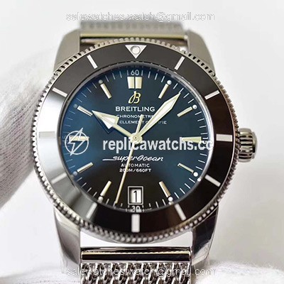 Replica Breitling Superocean Heritage II 42 AB2010121B1A1 GF Factory Blue Dial Replica Breitling Superocean Heritage II 42 AB2010121B1A1 GF Factory Blue Dial