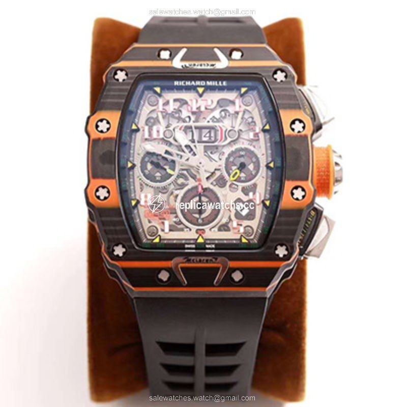 Replica Richard Mille RM011-03 McLaren Automatic Flyback Chronograph KV Factory Skeleton Dial Replica Richard Mille RM011-03 McLaren Automatic Flyback Chronograph KV Factory Skeleton Dial