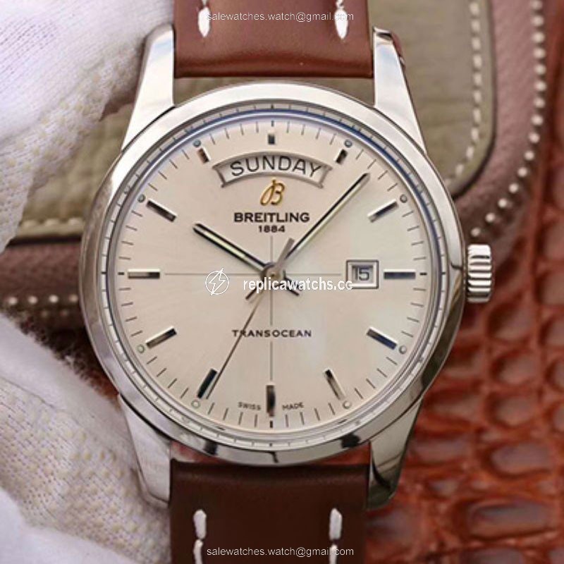 Replica Breitling Transocean Day Date A4531012/G751/437X/A20BA.1 V7 Silver Dial Replica Breitling Transocean Day Date A4531012/G751/437X/A20BA.1 V7 Silver Dial
