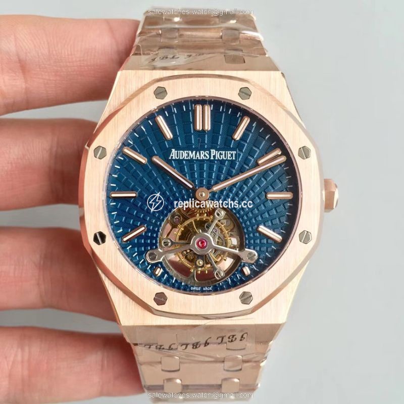 Replica Audemars Piguet Royal Oak Tourbillon Extra Thin 26522 R8 Factory Blue Dial Replica Audemars Piguet Royal Oak Tourbillon Extra Thin 26522 R8 Factory Blue Dial