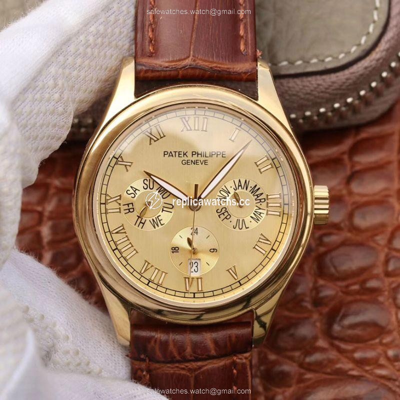 Replica Patek Philippe Annual Calendar 5035J Gold Dial Replica Patek Philippe Annual Calendar 5035J Gold Dial
