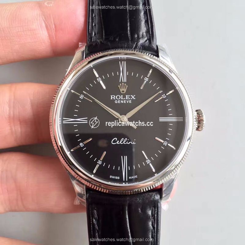 Replica Rolex Cellini 50509 MKS Factory V4 Black Dial Replica Rolex Cellini 50509 MKS Factory V4 Black Dial