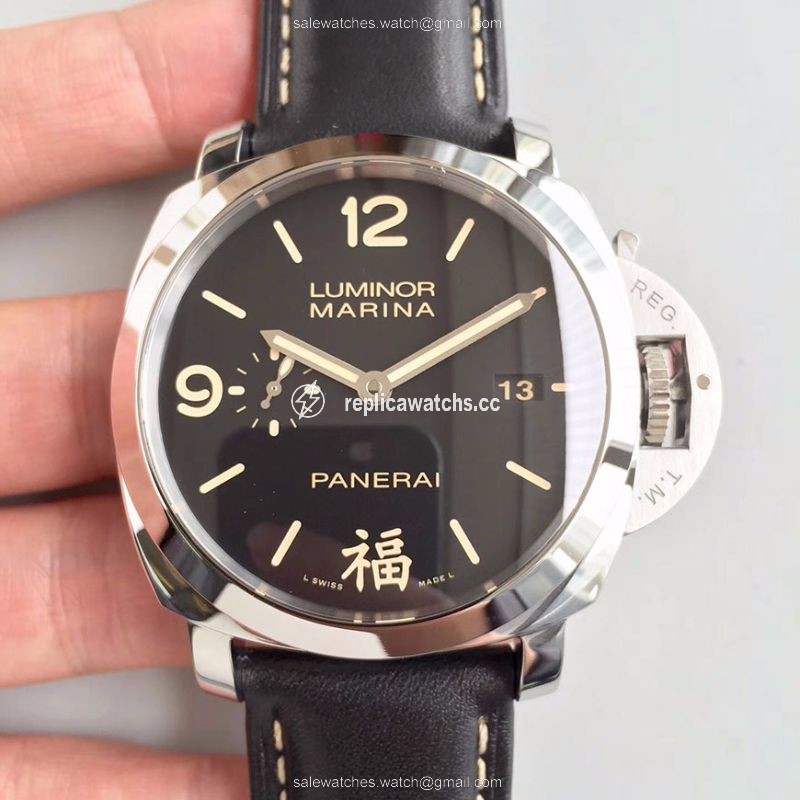 Replica Panerai Luminor Marina 1950 3 Days PAM498 FU VS Factory V2 Black Dial Replica Panerai Luminor Marina 1950 3 Days PAM498 FU VS Factory V2 Black Dial