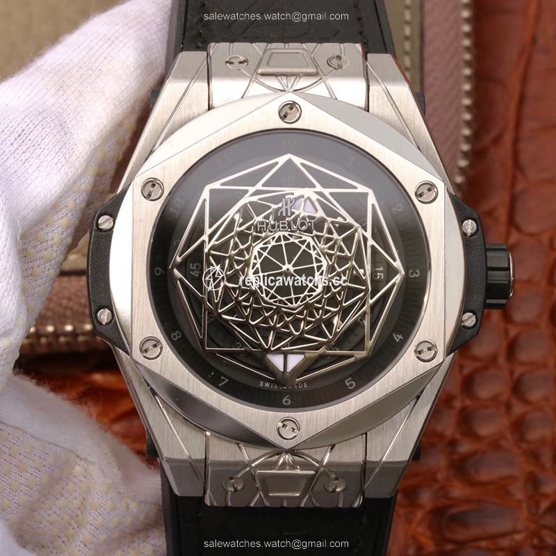Replica Hublot Big Bang Sang Bleu Titanium 415.NX.1112.VR.MXM16 TMF Factory Black Dial Replica Hublot Big Bang Sang Bleu Titanium 415.NX.1112.VR.MXM16 TMF Factory Black Dial