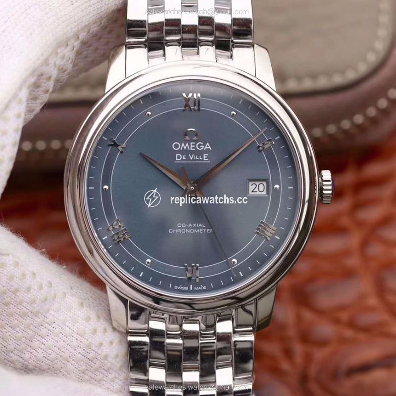 Replica Omega De Ville Prestige 424.10.40.20.03.002 MKS Factory Blue Dial Replica Omega De Ville Prestige 424.10.40.20.03.002 MKS Factory Blue Dial