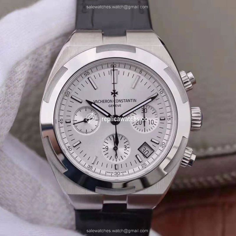 Replica Vacheron Constantin Overseas Chronograph 5500V/110A-B075 8F Factory Silver Dial Replica Vacheron Constantin Overseas Chronograph 5500V/110A-B075 8F Factory Silver Dial