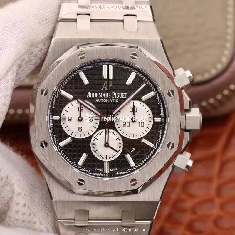 Replica Audemars Piguet Royal Oak Chronograph 26331 OM Factory Black Dial Replica Audemars Piguet Royal Oak Chronograph 26331 OM Factory Black Dial