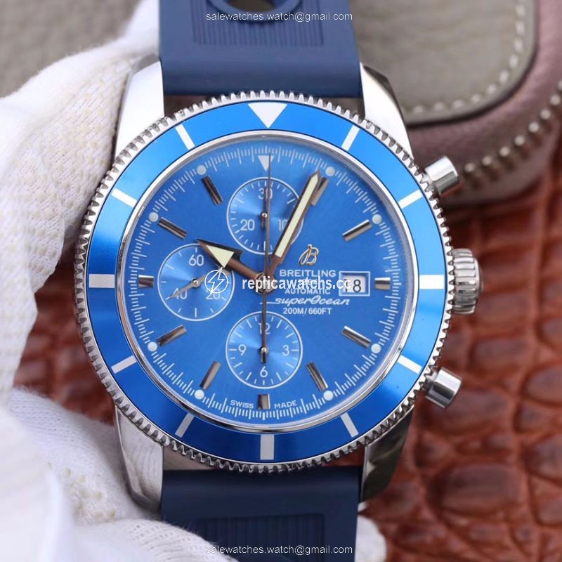 Replica Breitling Superocean Heritage II Chronograph A1331216 OM Factory Blue Dial Replica Breitling Superocean Heritage II Chronograph A1331216 OM Factory Blue Dial