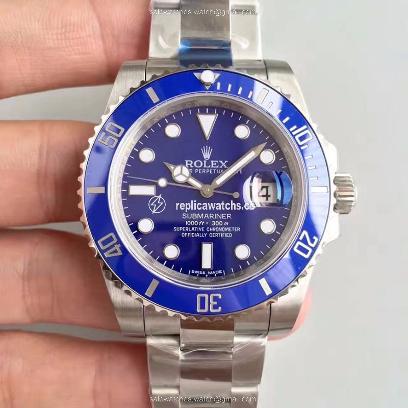 Replica Rolex Submariner Date 116619LB 40MM Noob Factory Blue Dial Replica Rolex Submariner Date 116619LB 40MM Noob Factory Blue Dial