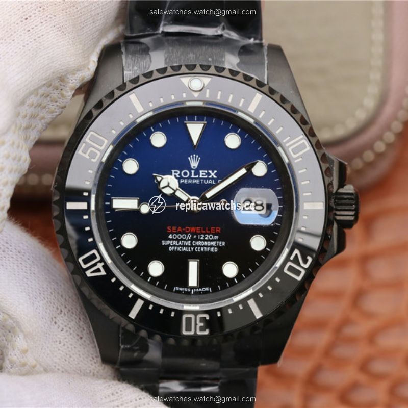 Replica Rolex Deepsea 116660 44MM Blue Gradient Black Dial Replica Rolex Deepsea 116660 44MM Blue Gradient Black Dial