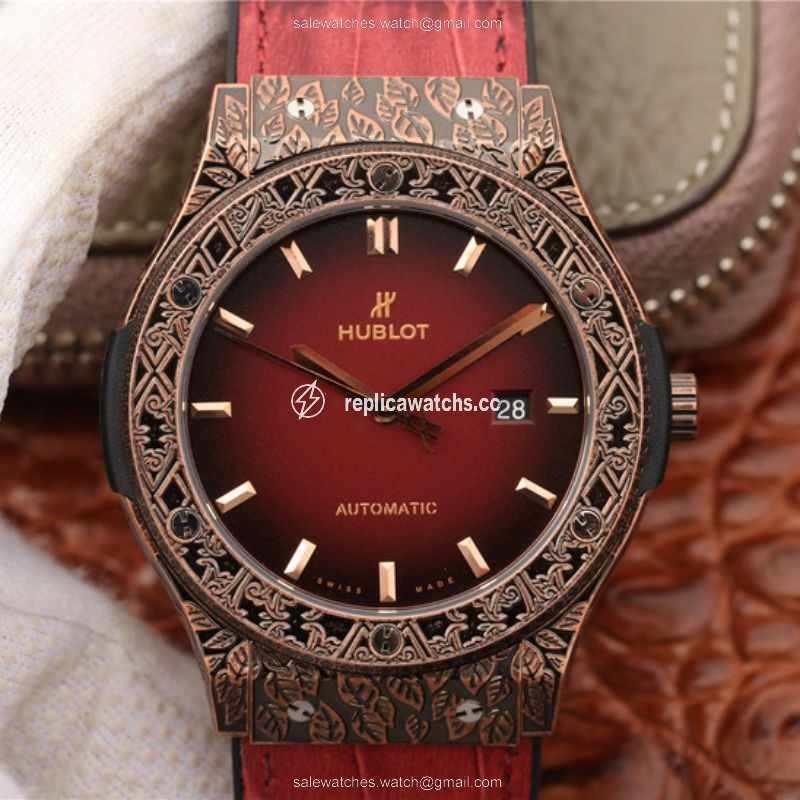 Replica Hublot Classic Fusion Arturo Fuente Limited Edition 511.OX.6670.LR.OPX17 JJ Factory Red Dial Replica Hublot Classic Fusion Arturo Fuente Limited Edition 511.OX.6670.LR.OPX17 JJ Factory Red Dial