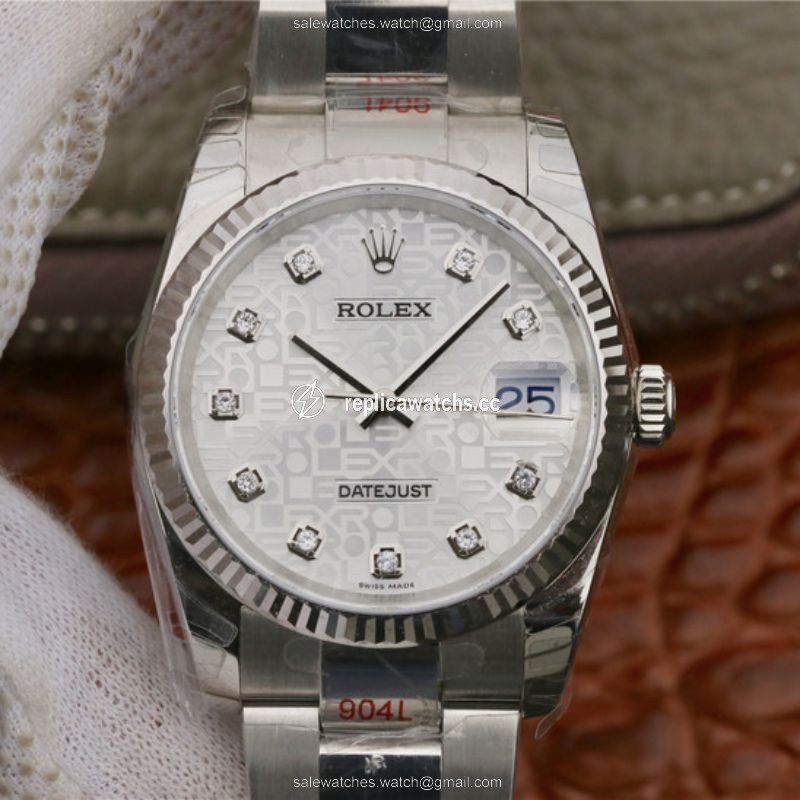 Replica Rolex Datejust 116234 36MM AR Factory Diamond-printed Dial Replica Rolex Datejust 116234 36MM AR Factory Diamond-printed Dial