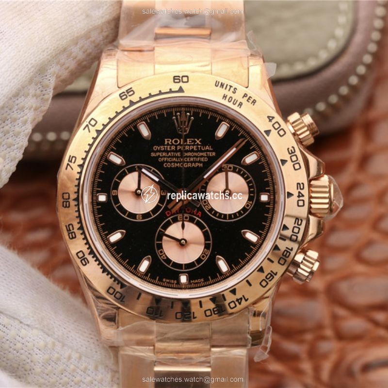 Replica Rolex Daytona Cosmograph 116508-001 JH Factory Black Dial Replica Rolex Daytona Cosmograph 116508-001 JH Factory Black Dial