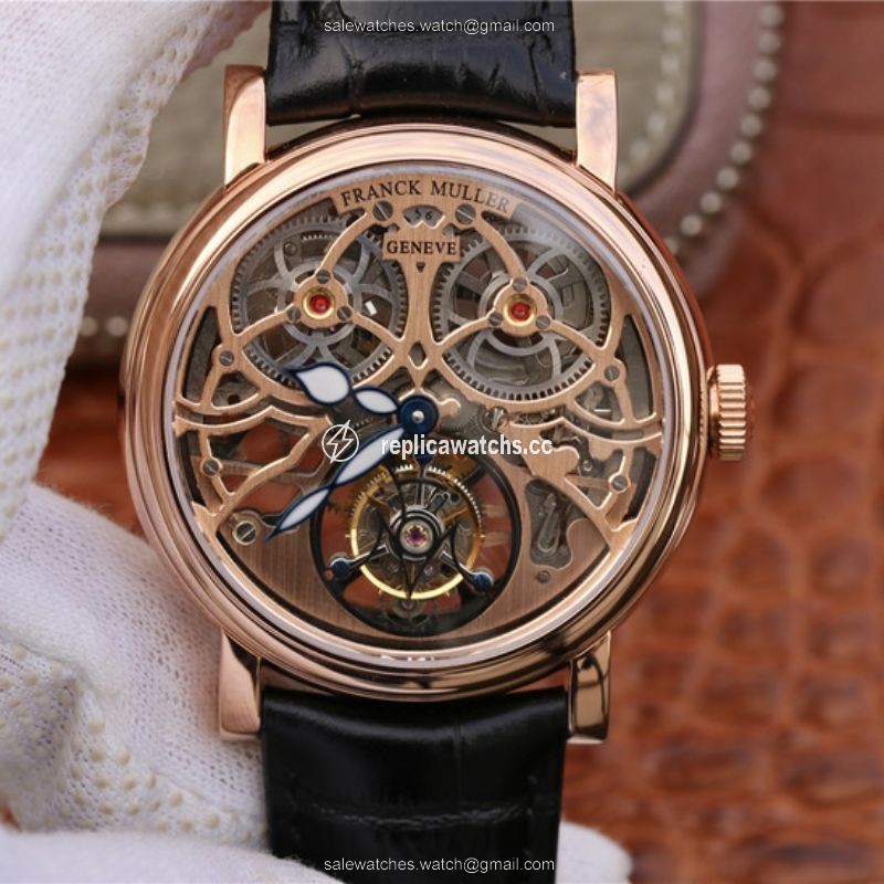 Replica Franck Muller Giga Tourbillon 18K Rose Gold Skeleton Dial Replica Franck Muller Giga Tourbillon 18K Rose Gold Skeleton Dial