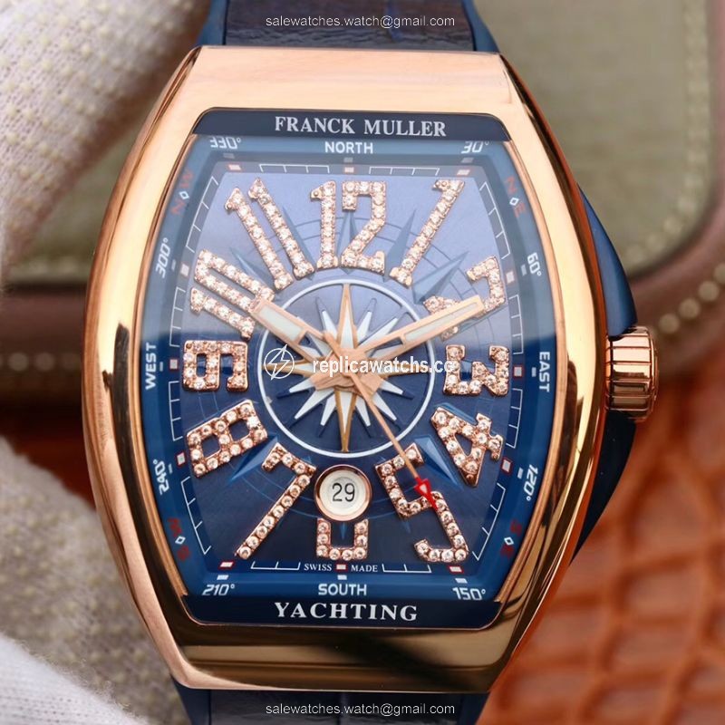 Replica Franck Muller Vanguard V45 25th Anniversary Blue Dial Replica Franck Muller Vanguard V45 25th Anniversary Blue Dial