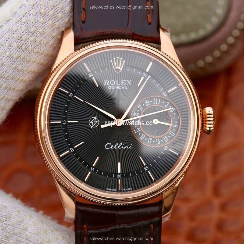 Replica Rolex Celini Date 50515 MKS Factory 18K Rose Gold Case Replica Rolex Celini Date 50515 MKS Factory 18K Rose Gold Case