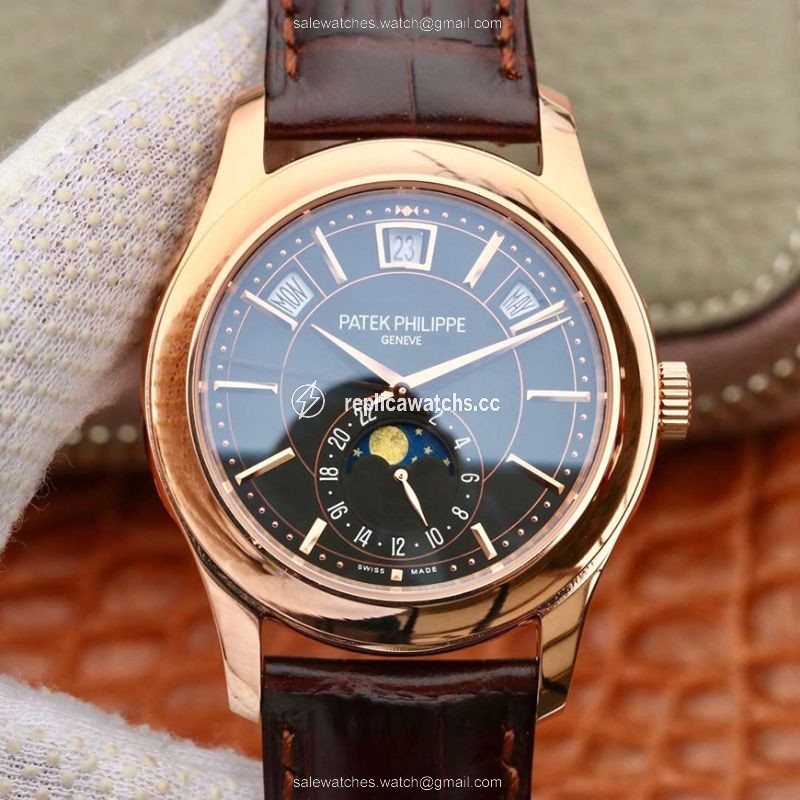 Replica Patek Philippe Annual Calendar 5205G-001 KM Factory Black Dial Replica Patek Philippe Annual Calendar 5205G-001 KM Factory Black Dial
