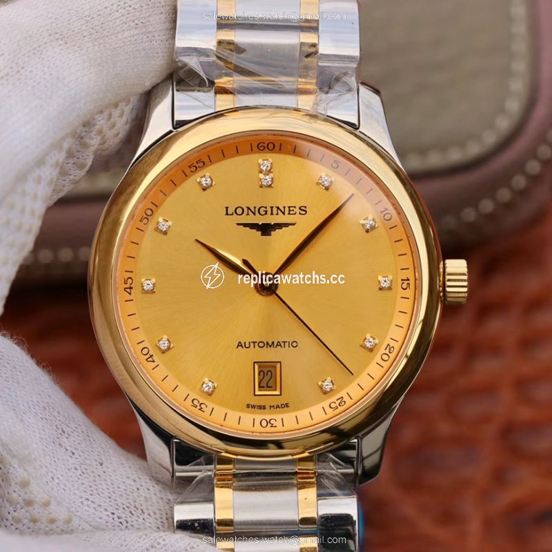 Replica Longines Master Collections L2.628.5.37.7 KY Factory Gold Dial Replica Longines Master Collections L2.628.5.37.7 KY Factory Gold Dial