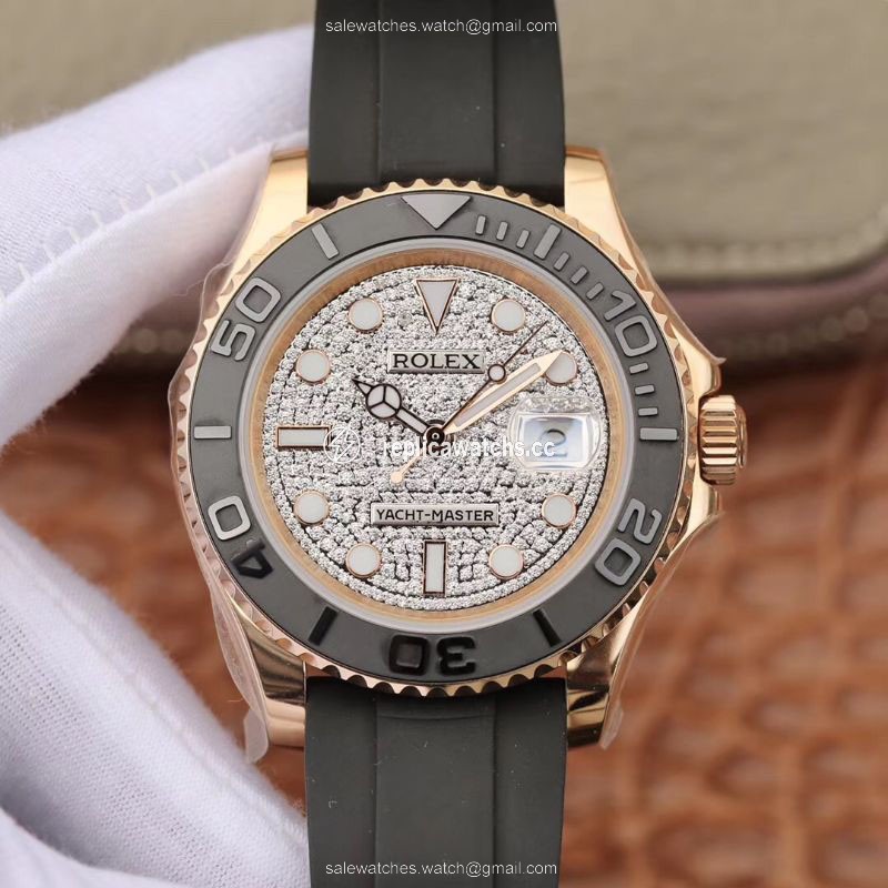 Replica Rolex Yacht Master 116655 40mm Diamond Dial Replica Rolex Yacht Master 116655 40mm Diamond Dial