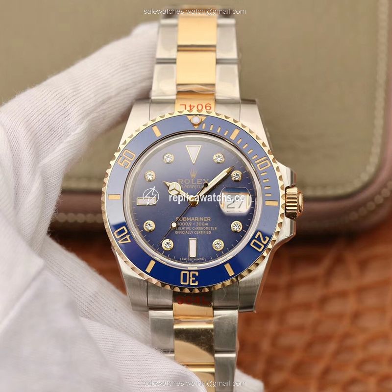 Replica Rolex Submariner Date 116613 GM Factory Blue Dial Replica Rolex Submariner Date 116613 GM Factory Blue Dial