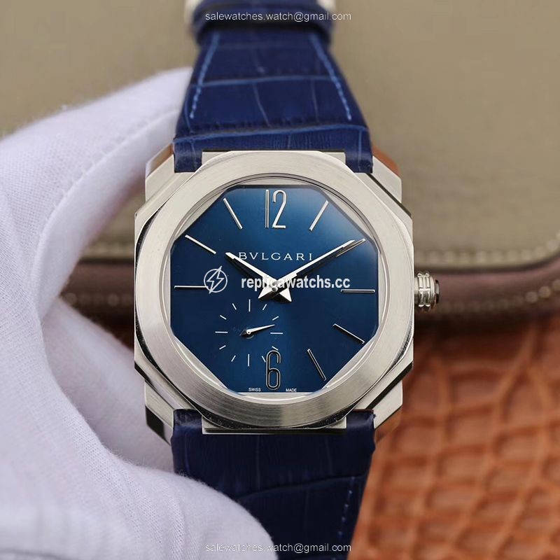 Replica Bvlgari Octo Finissimo Extra Thin Automatic 103035 Blue Dial Replica Bvlgari Octo Finissimo Extra Thin Automatic 103035 Blue Dial