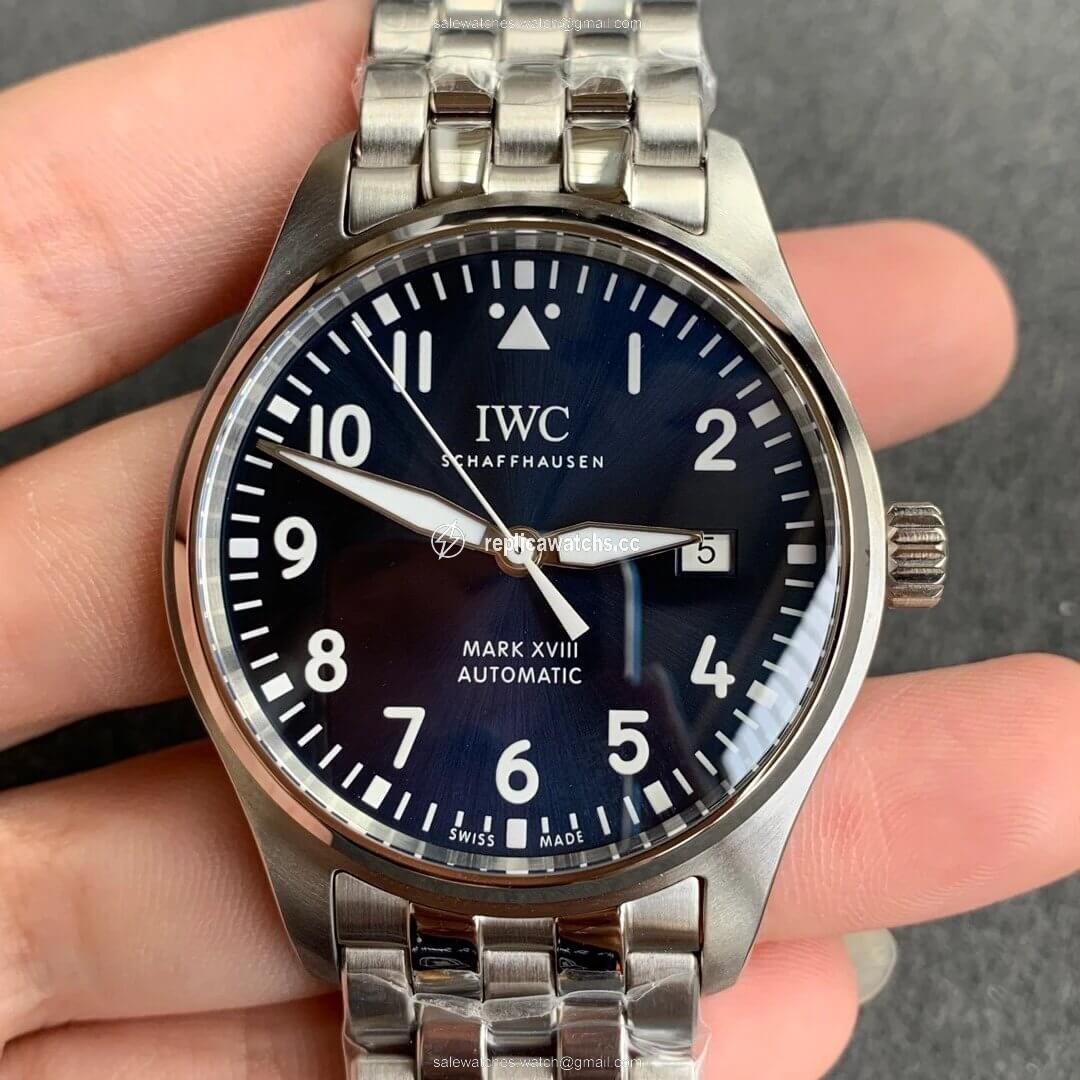 Replica IWC Pilot IW327014 V7 Factory Blue Dial Replica IWC Pilot IW327014 V7 Factory Blue Dial