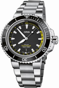 Replica 01 733 7755 4154-Set MB Oris Aquis Depth Gauge 45.8mm Mens Watch