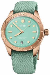 Replica 01 733 7771 3157-07 3 19 03BRS Wild Green Oris Divers Sixty Five 38mm Midsize Watch