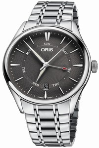 Replica 01 755 7742 4053-07 8 21 88 Oris Artelier Pointer Day Date Mens Watch