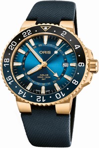 Replica 01 798 7754 6185-Set Carysfort Reef Oris Aquis GMT Date 43.5mm Mens Watch