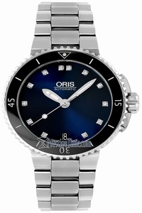 Replica 01 733 7652 4195-07 8 18 01P Oris Aquis Date Diamonds 36mm Ladies Watch
