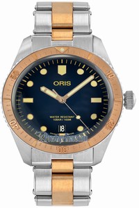 Replica 01 733 7707 4355-07 8 20 17 Oris Divers Sixty-Five 40mm Mens Watch