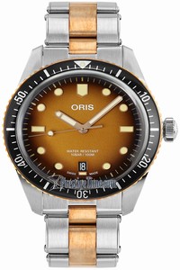 Replica 01 733 7707 4356-07 8 20 17 SUNSET Oris Divers Sixty-Five 40mm Mens Watch