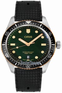 Replica 01 733 7707 4357-07 4 20 18 Oris Divers Sixty-Five 40mm Mens Watch