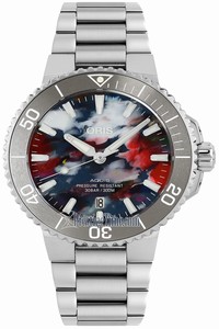 Replica 01 733 7766 4150-Set Upcycle PET Plastic Oris Aquis Date 41.5mm Mens Watch