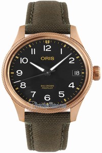 Replica 01 751 7761 3164-07 3 20 03BRLC Oris Big Crown ProPilot Date 41mm Mens Watch
