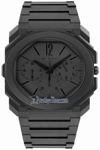 Replica 103278 Bulgari Octo Finissimo Chronograph GMT Automatic 42mm Mens Watch