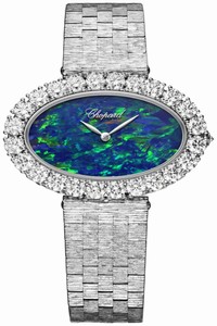 Replica 10A376-1001 Chopard L'Heure Du Diamant Oval Ladies Watch