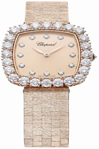 Replica 10A386-5107 Chopard L'Heure Du Diamant Cushion Ladies Watch
