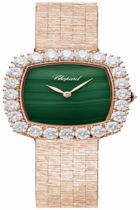 Replica 10A386-5111 Chopard L'Heure Du Diamant Cushion Ladies Watch