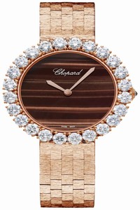 Replica 10A419-5023 Chopard L'Heure Du Diamant Round Ladies Watch
