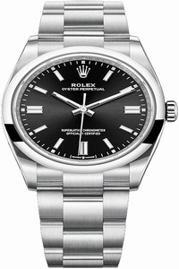 Replica 126000 Black Rolex Oyster Perpetual 36mm Midsize Watch
