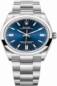 Replica 126000 Blue Rolex Oyster Perpetual 36mm Midsize Watch